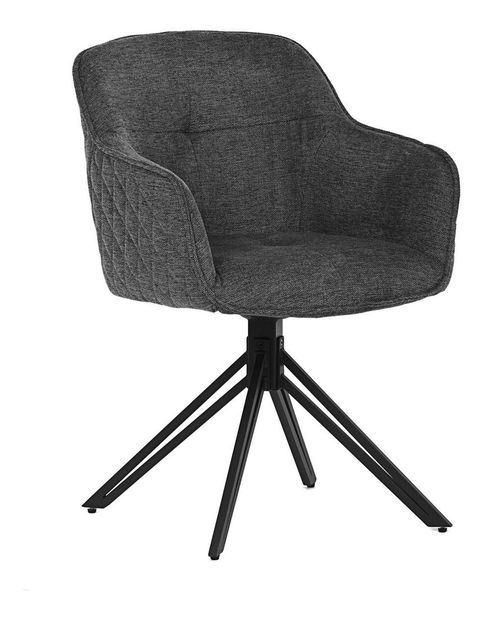 Scaun sufragerie Heretico (gri închis)