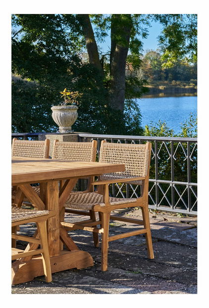 Záhradná stolička Drateriaora 6 (prírodná)