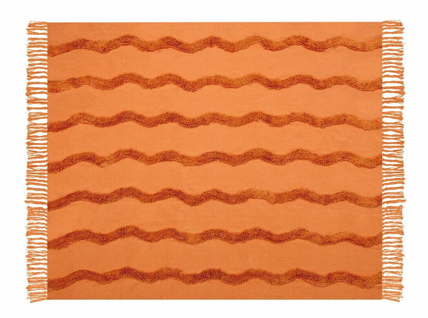 Pătură 125 x 150 cm Kharty (portocaliu)