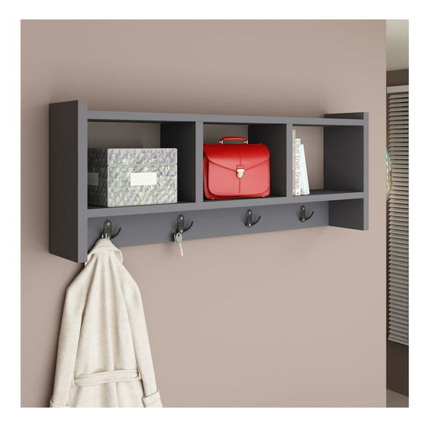 Panou cuier Ladiba (antracit) 