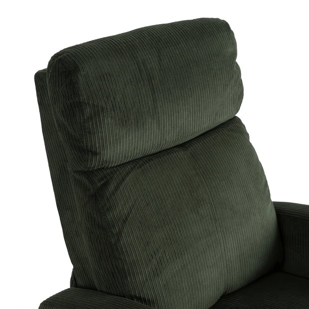 Fotoliu reglabil Dominaba (verde închis) 