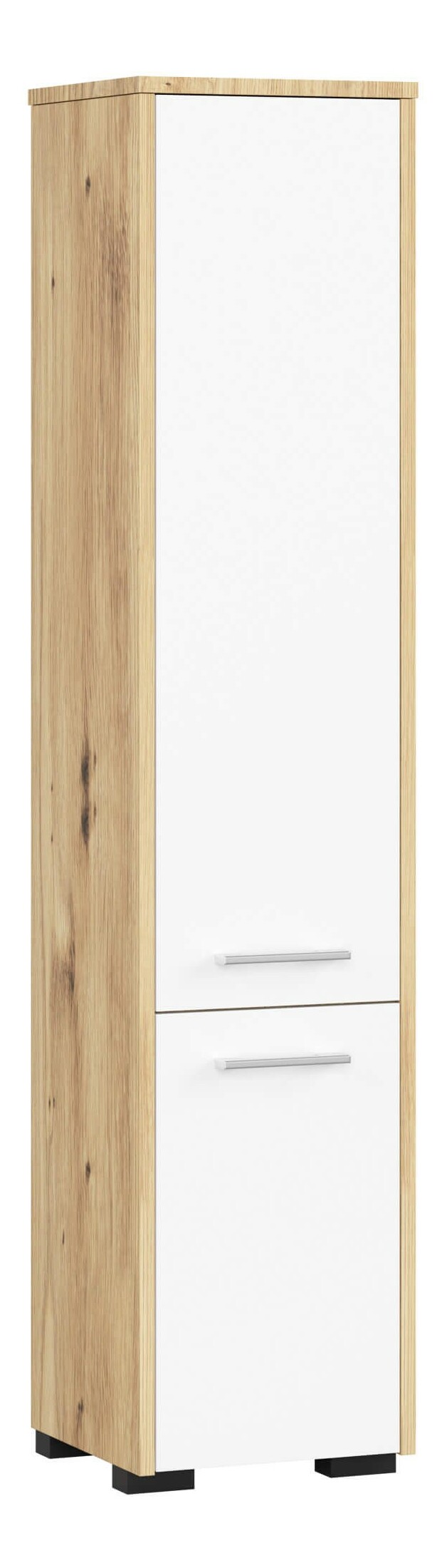 Kúpelňová skrinka Fulgor 2D 140 (dub artisan + biela)