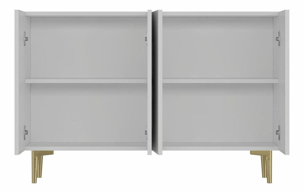 Skrinka Leya (biela + zlatá)