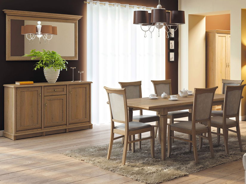 Rohová komoda BRW KENT EKOM 1DSN (Dub Amsterdam)