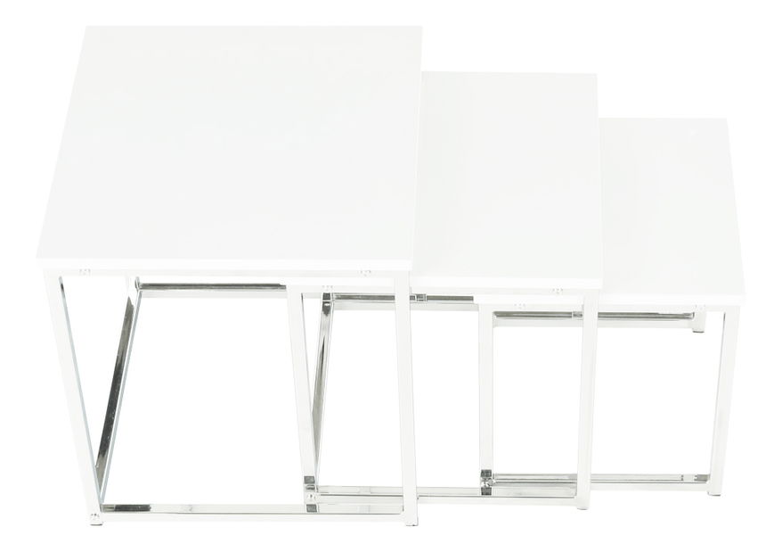 Set 3 ks konferenčných stolíkov Edissa typ 3