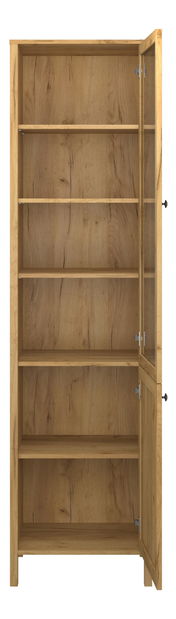 Vitrină Keira 1D1W (Stejar craft auriu)