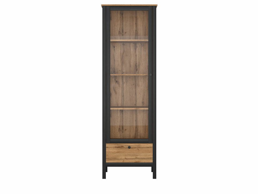 Vitrína BRW Loft REG1W1S *výpredaj