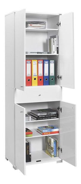 Ormar s policama Aufalenzza (bijela)