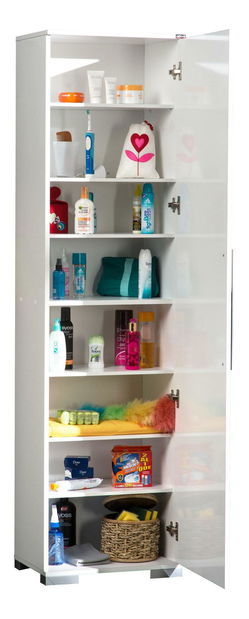 Ormar s policama Aderyn (bijela)