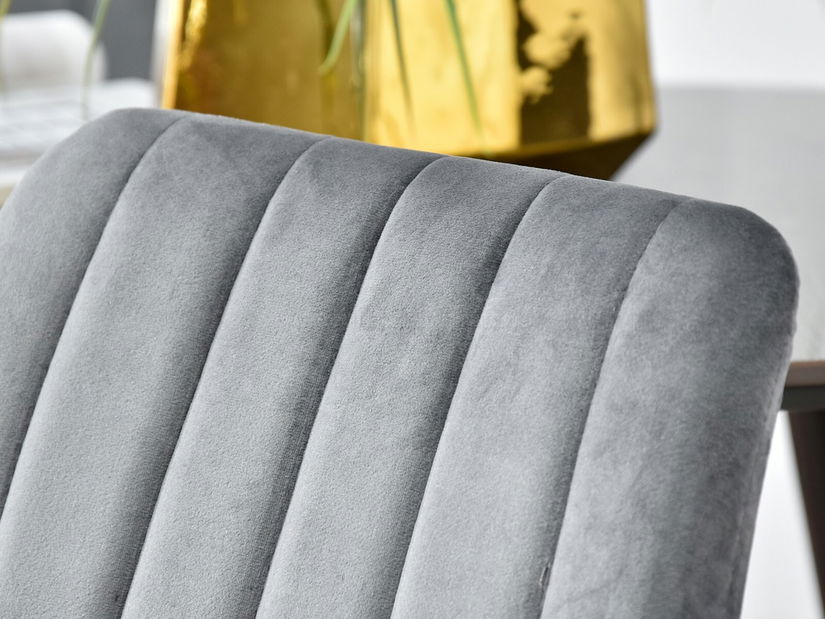 Scaun Mia (gri + auriu)