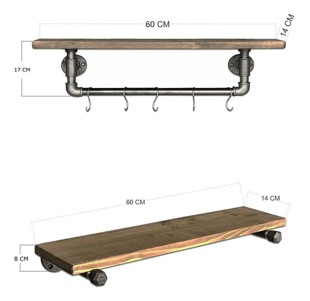 Polc Nenanu 26 (dió + fekete)