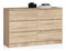 Komód Kapil  (szonoma tölgy)