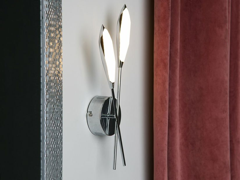 Závesná lampa Lisboa II (strieborná)