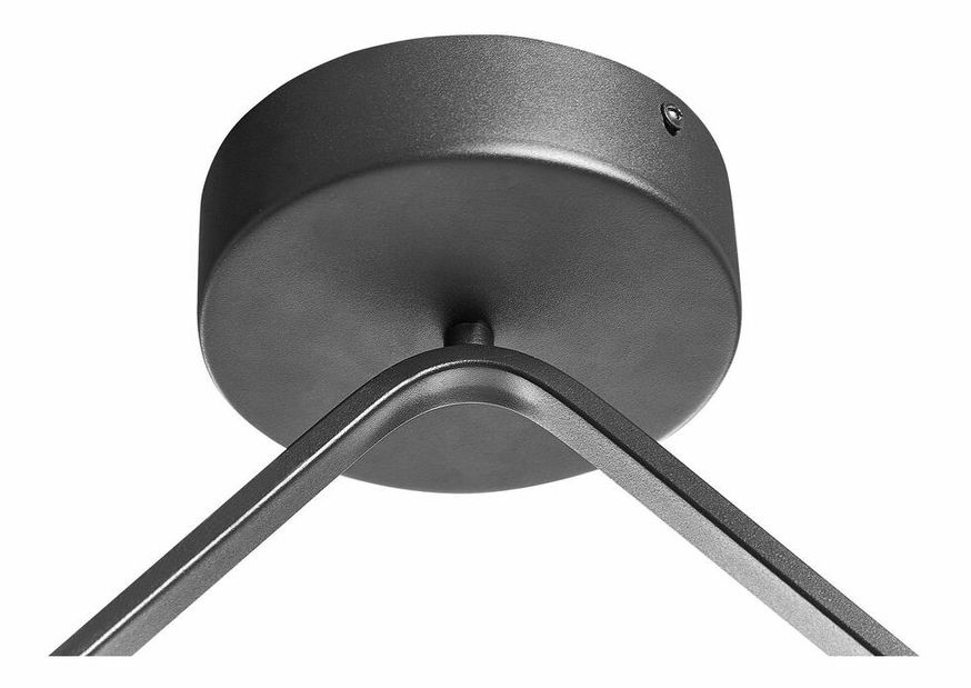 Závesné svietidlo LED Agio (čierna)