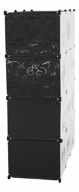 Gyerek moduláris szekrény Avi (szürke)