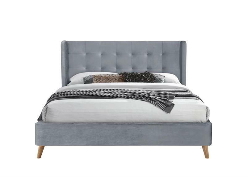 Bračni krevet 160 cm Espanola (siva)