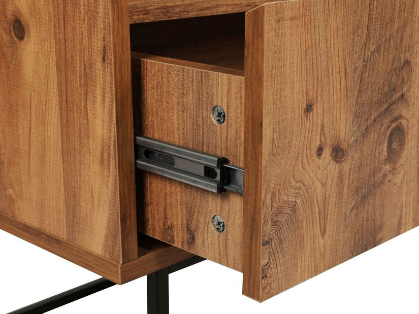 TV stolík/skrinka Lapin 140 (orech + čierna)