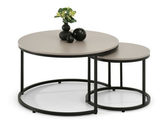 Dohányzóasztal Krzaklewski (bézs + fekete)