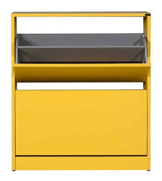 Botník (skrinka na topánky) Shecoletta 5 (žltá)