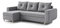 Rohová sedacia súprava Eugenie (L) (sivá)