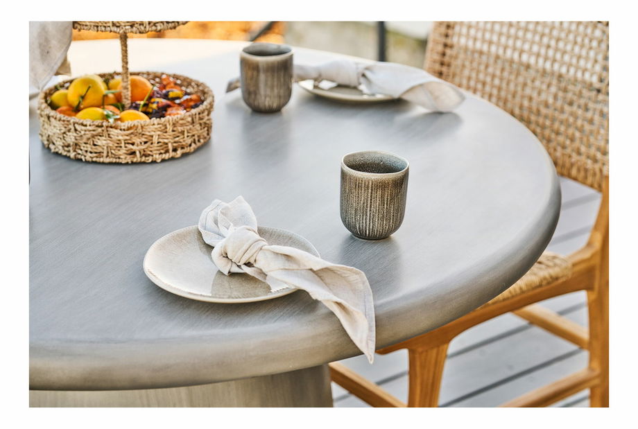 Set 4 ks hrnčekov Vesmeria 1 (sivá)