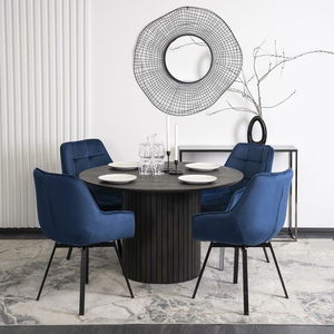 Jedálenská stolička Lamento 1 (námornícka modrá) 