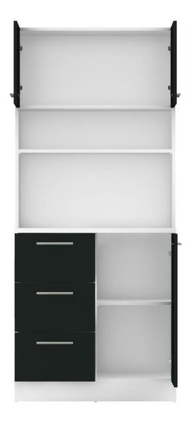 Kuhinjski kutak Lester NEW (bijela + crna)