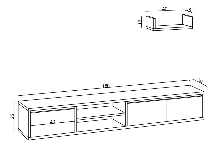TV stolík/ skrinka Alcoro *bazár