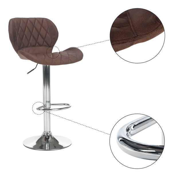 Scaun tip bar Soffy (maro) *vânzare