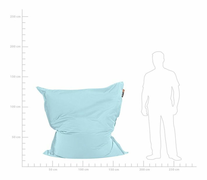 Vreća za sjedenje 140x180 cm Xl (svijetlo plava)
