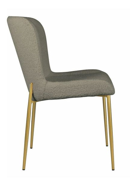 Blagovaonska stolica Nebula (sivo-bež + zlatna)