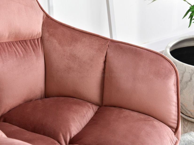 Fotel Island (fekete)