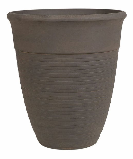 Sada 2 kvetináčov ⌀ 50 cm Katam (hnedá)