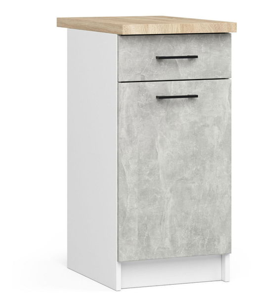 Set mobilier bucătărie 180 cm Ozara B (beton)