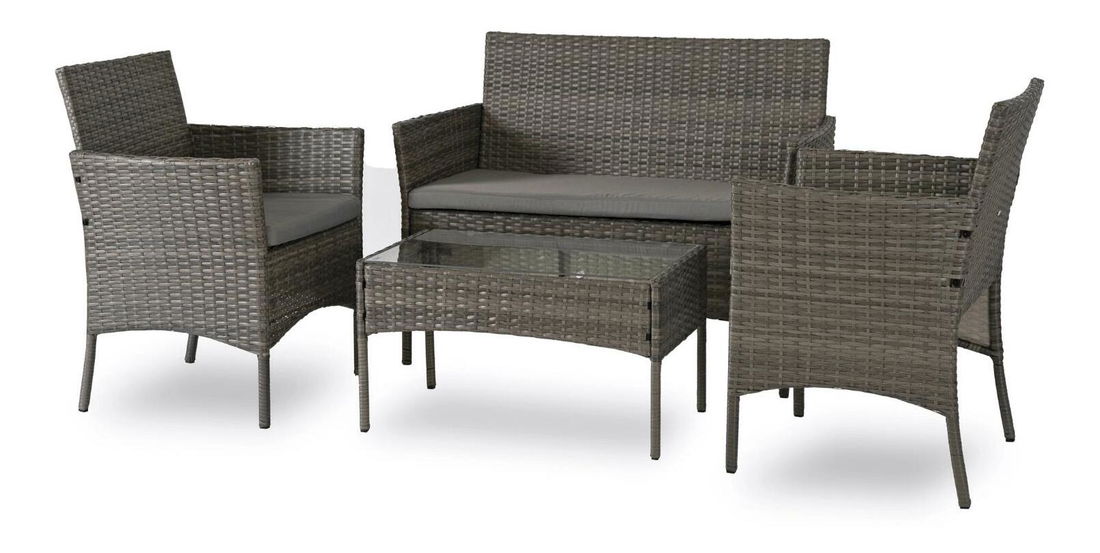 Vrtni set Manta (siva) (za 4 osobe)