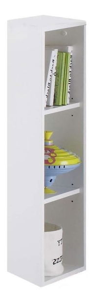 Komoda s regálom Pearle Typ 632 + Typ 660 (biela + sivá)