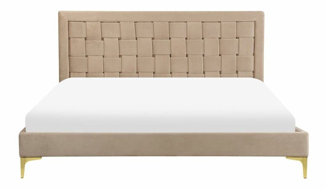 Manželská posteľ 160 cm Linux (béžová)