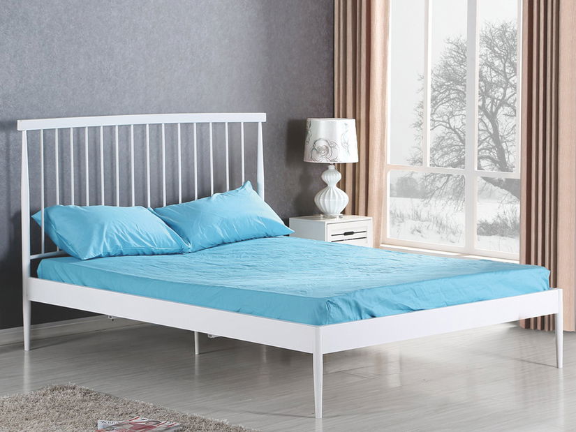 Pat matrimonial 160 cm Brenda (cu somiera)