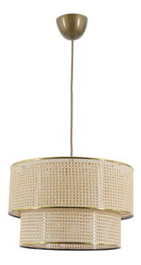 Stropné svietidlo Clefereffa 1 (ecru + biela)