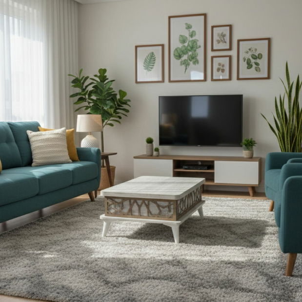 Konferenčný stolík Adie (Biela)