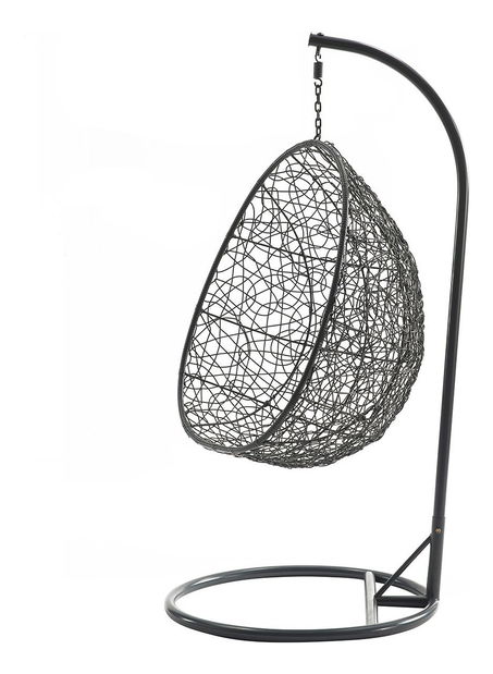 Viseća fotelja Musika (prirodna + krem)