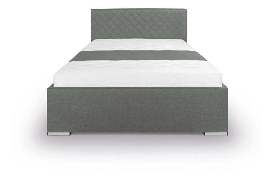 Manželská posteľ 140 cm BRW Syntia 140 (sivá)