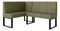 Rohová lavica Bernio 140x200 (olivová) (L)