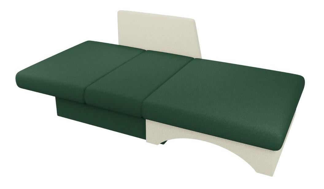 Fotel Kubosik new (zöld + bézs) (B)