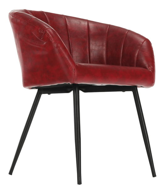 Fotoliu sufragerie (2 buc.) Fleitea (bordo) *vânzare stoc