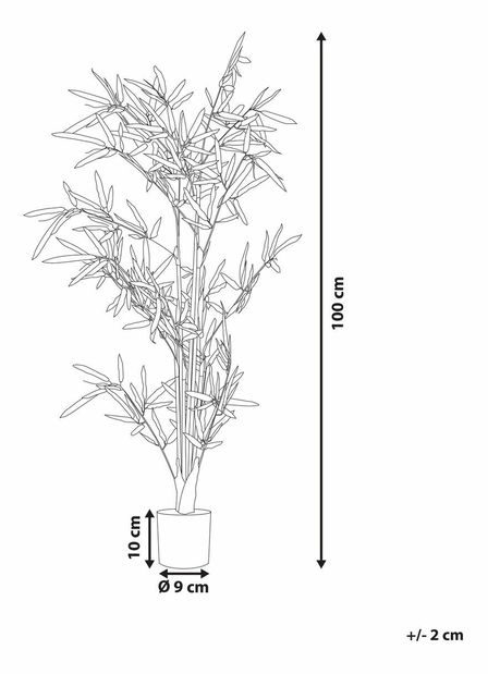 Umelá rastlina 100 cm BAMBU