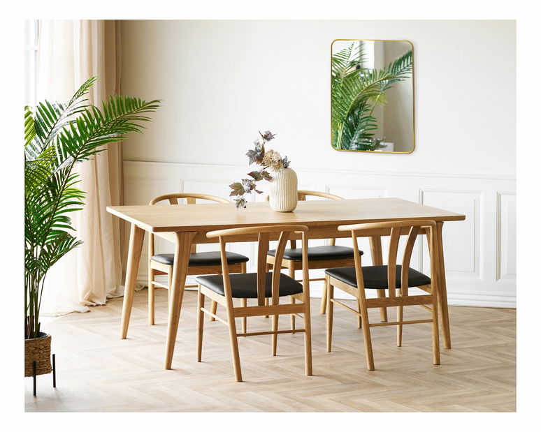 Zrkadlo Midelia 5 (mosadzná)