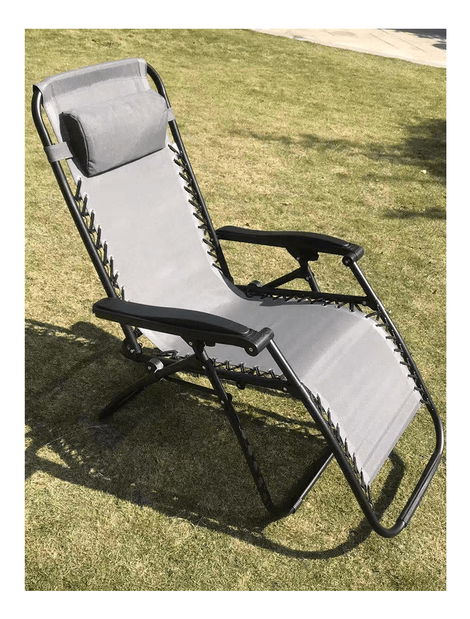 Állítható kerti fotel Gerry (szürke)