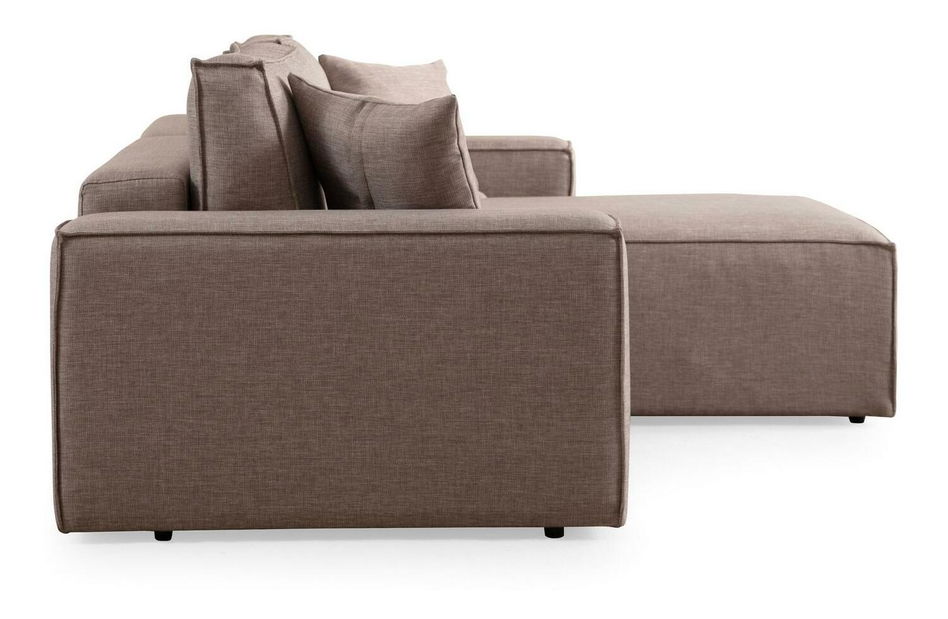 Sarokkanapé Pirlofenzza (tárolóhellyel) (J) (barna)