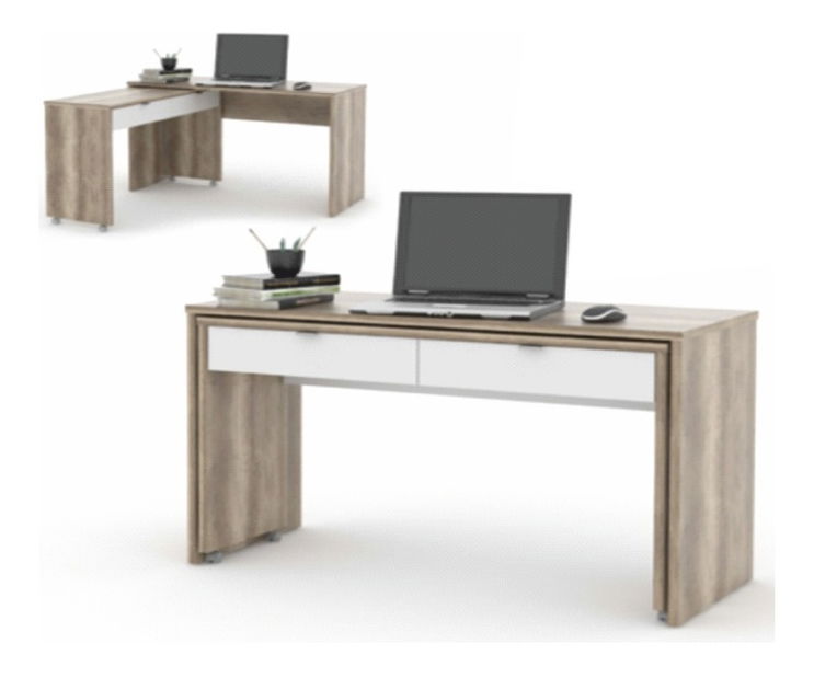 PC stolík Versal Dub canyon+Biela